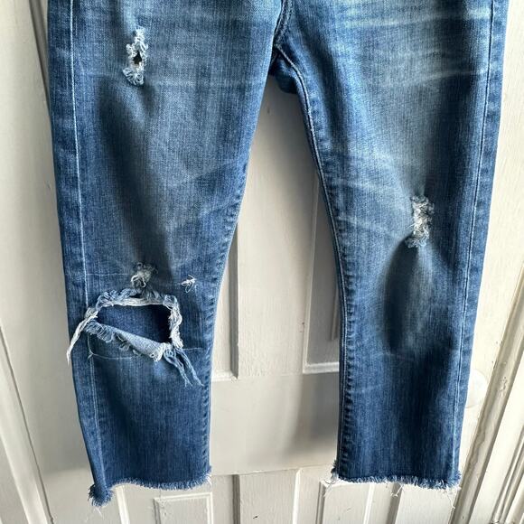 AG Adriano Goldschmied The Tomboy Relaxed Straight Crop Jeans - Picture 4 of 10